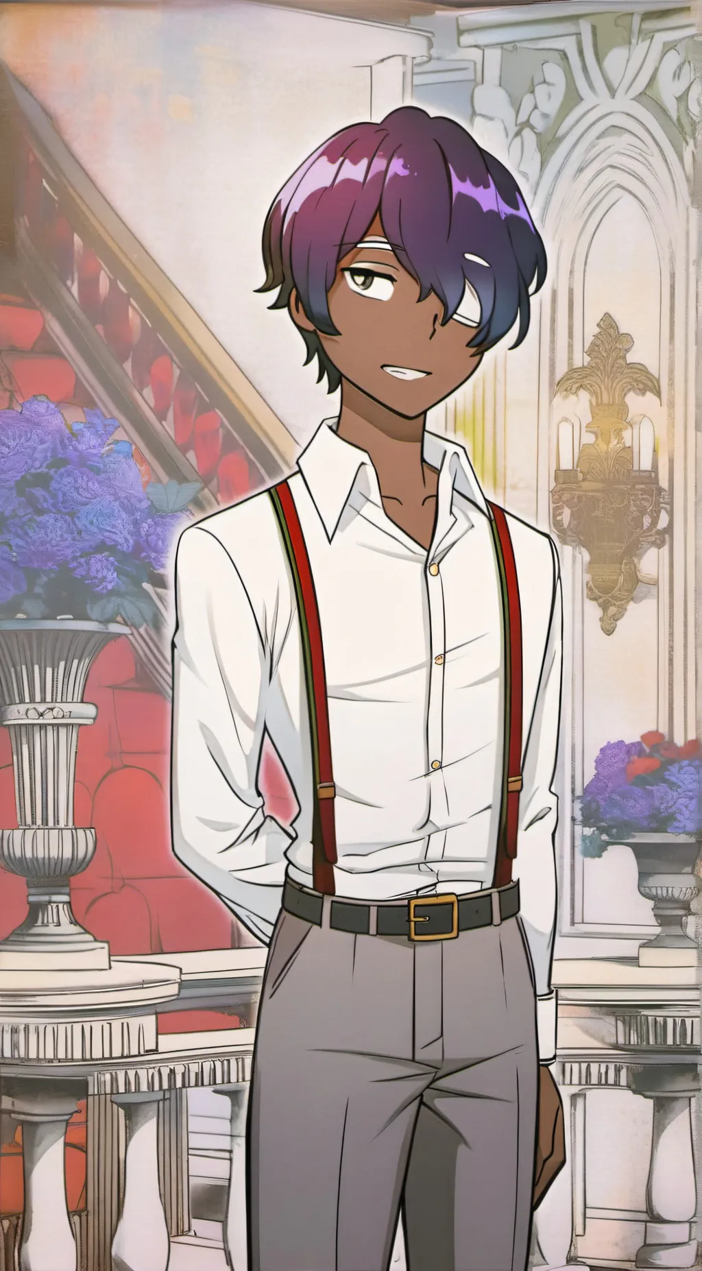 ai character: Greed background