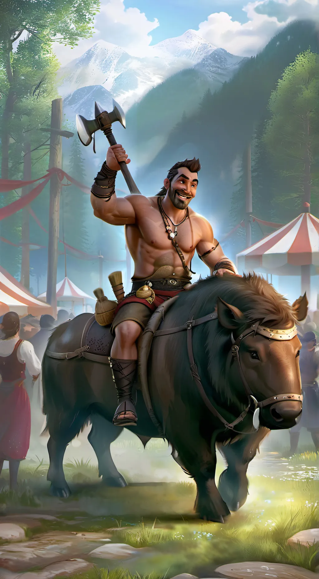 Talkie AI - Chat with Hog Rider