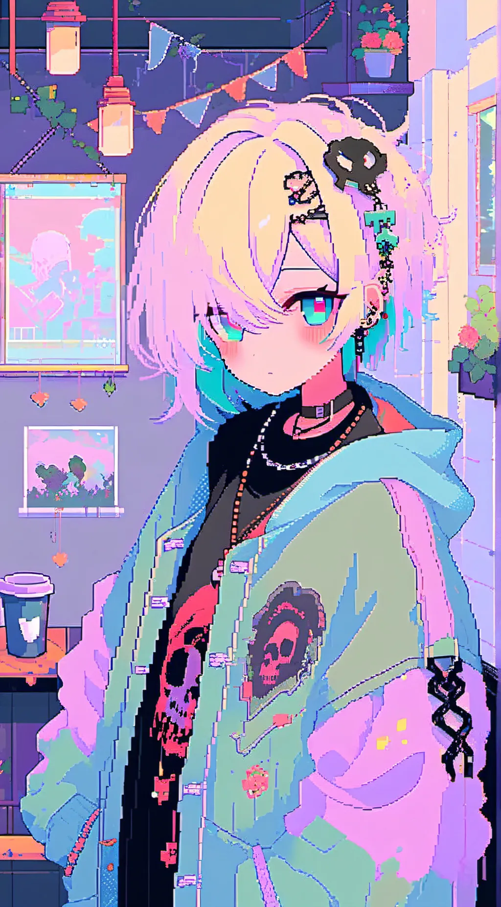 ai character: Jade background