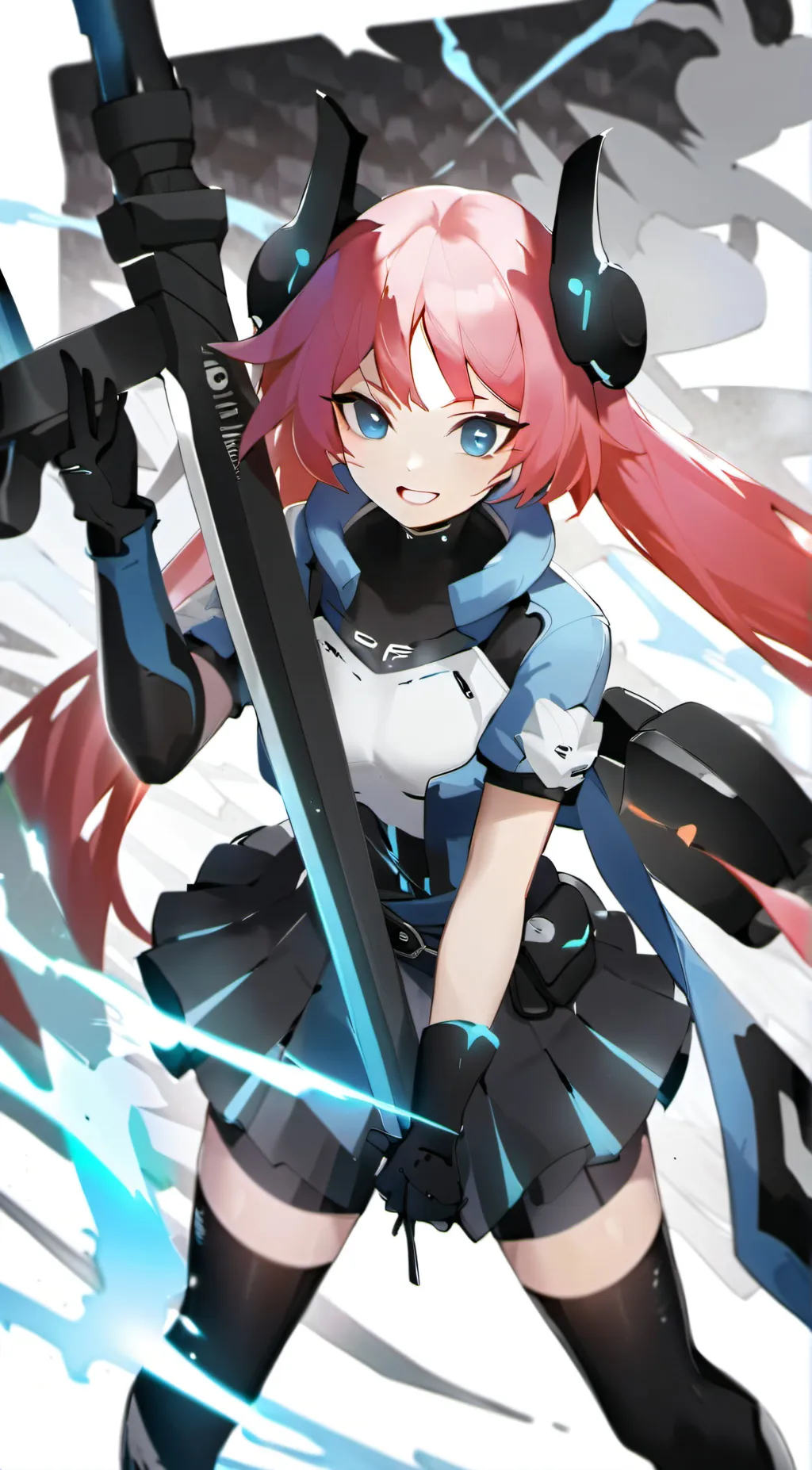 ai character: Scarlet background