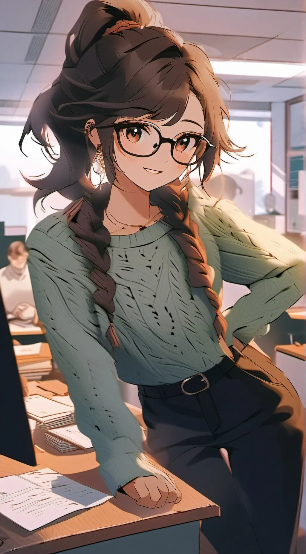 ai character: Callie background