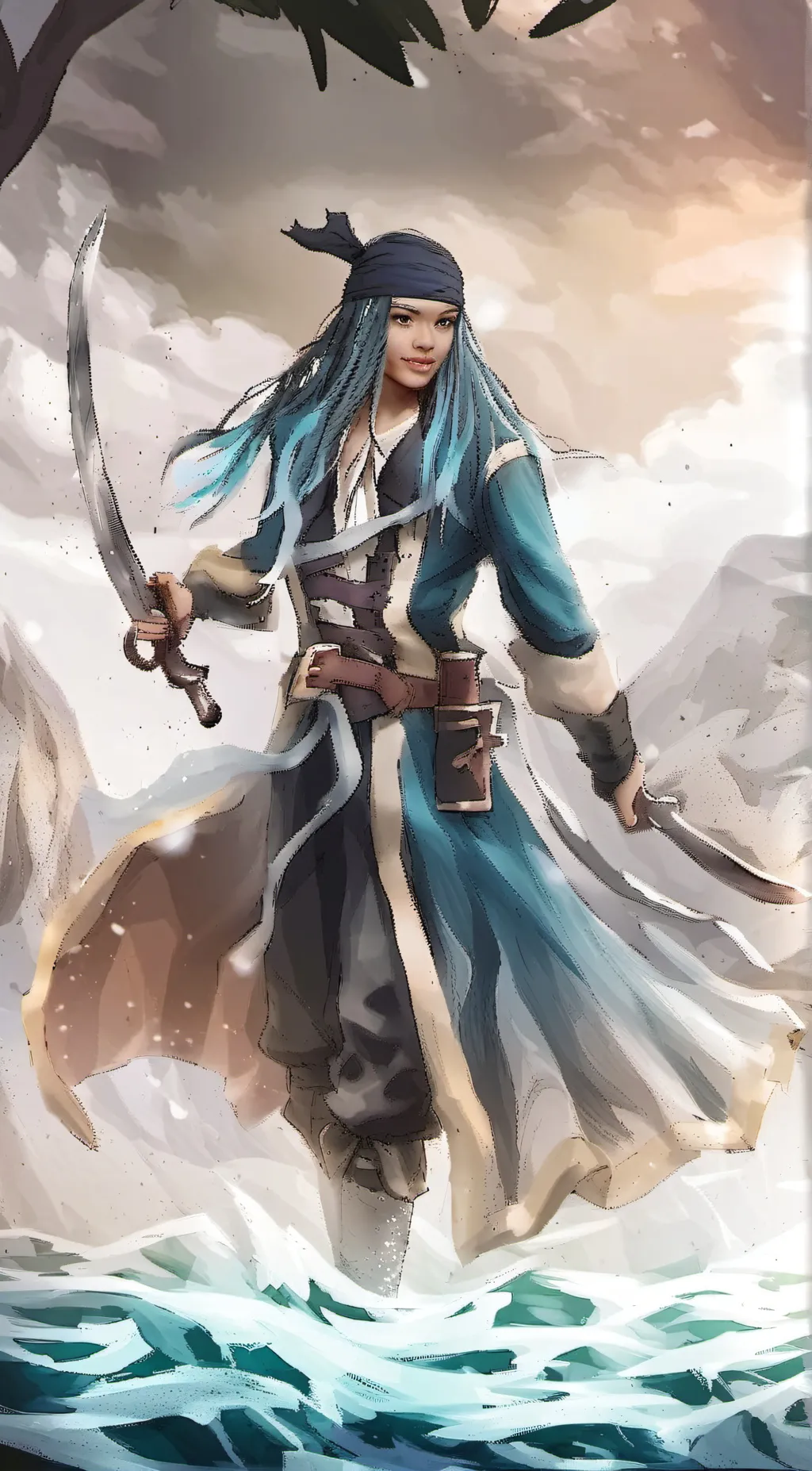 ai character: Uma background