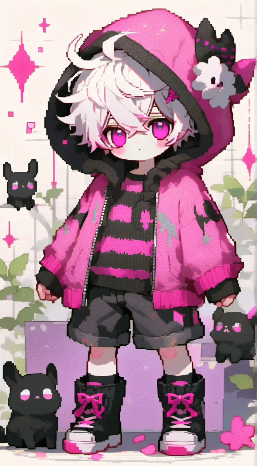 ai character: angel dust background