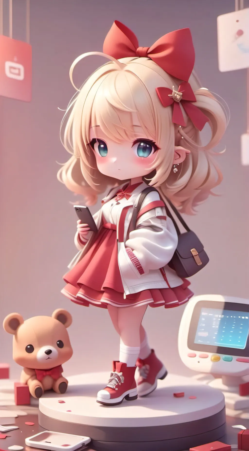 ai character: Bella background