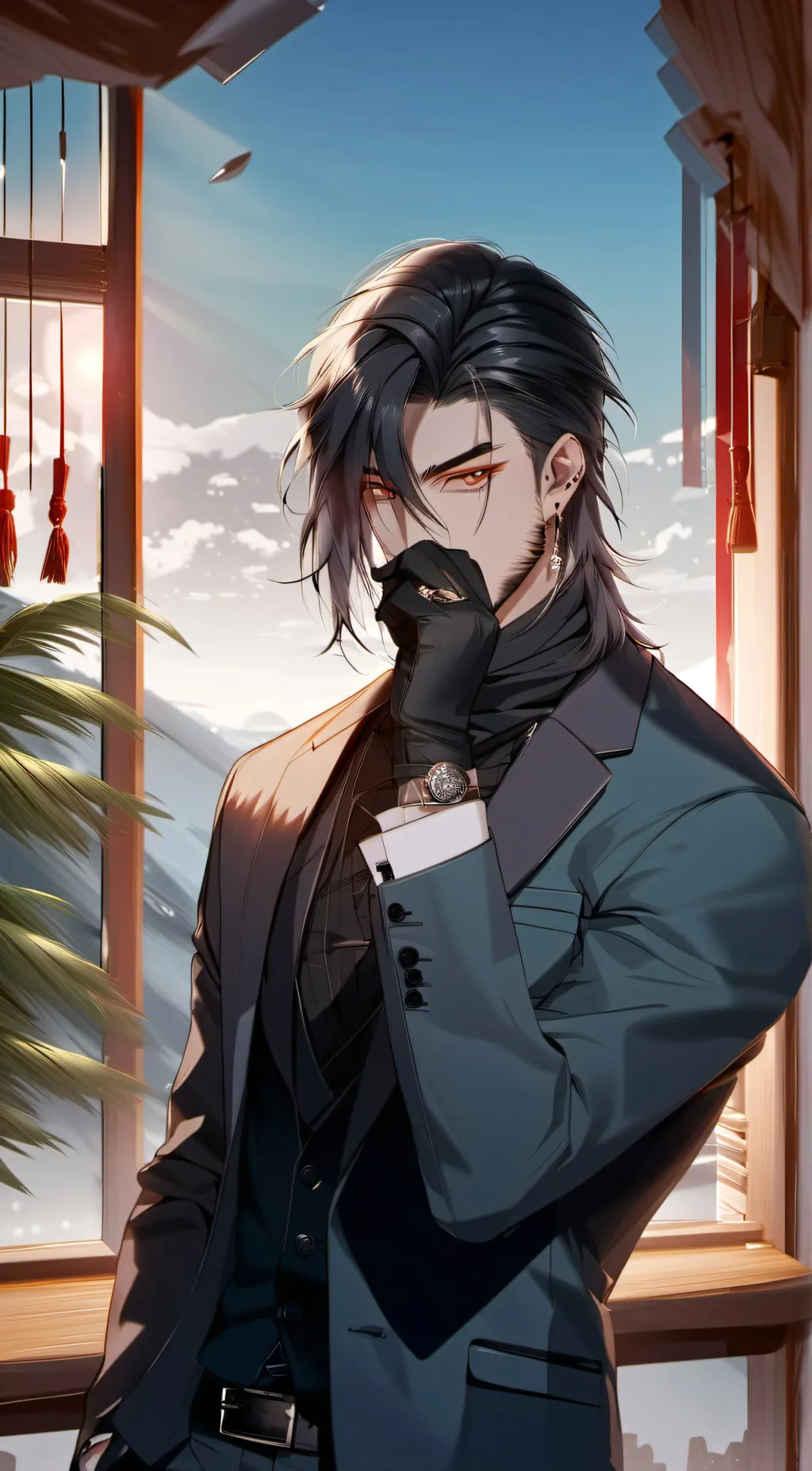 ai character: Alex  background