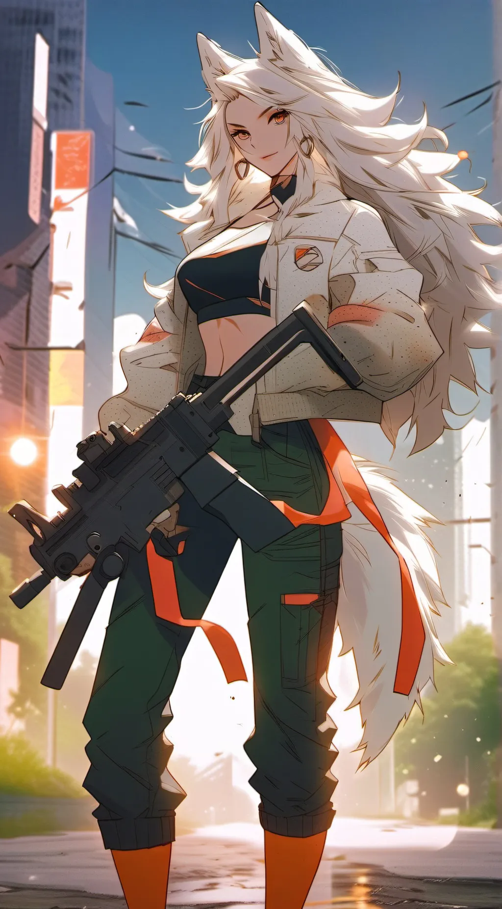 ai character: Silverbullet background