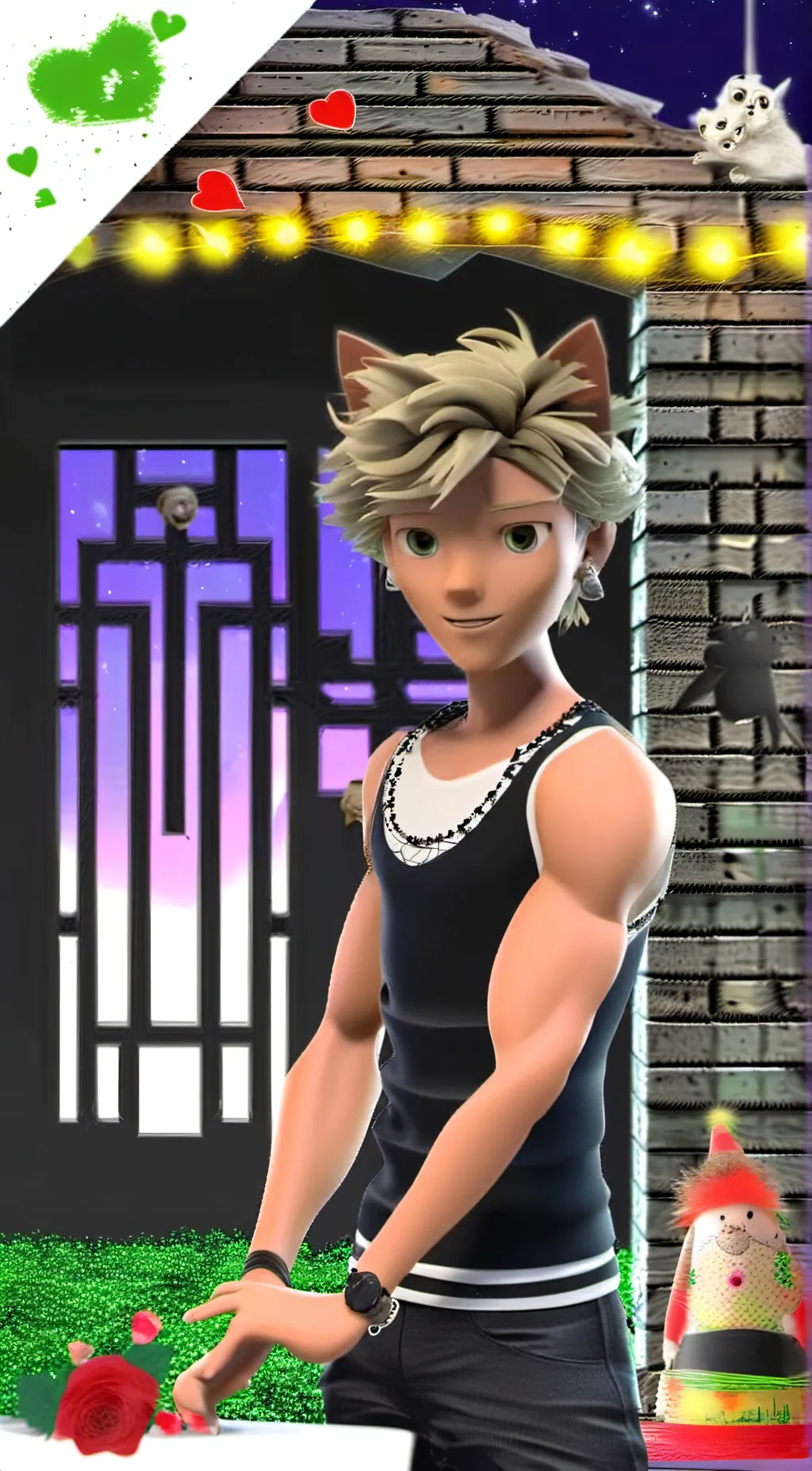 ai character: ewwww  background