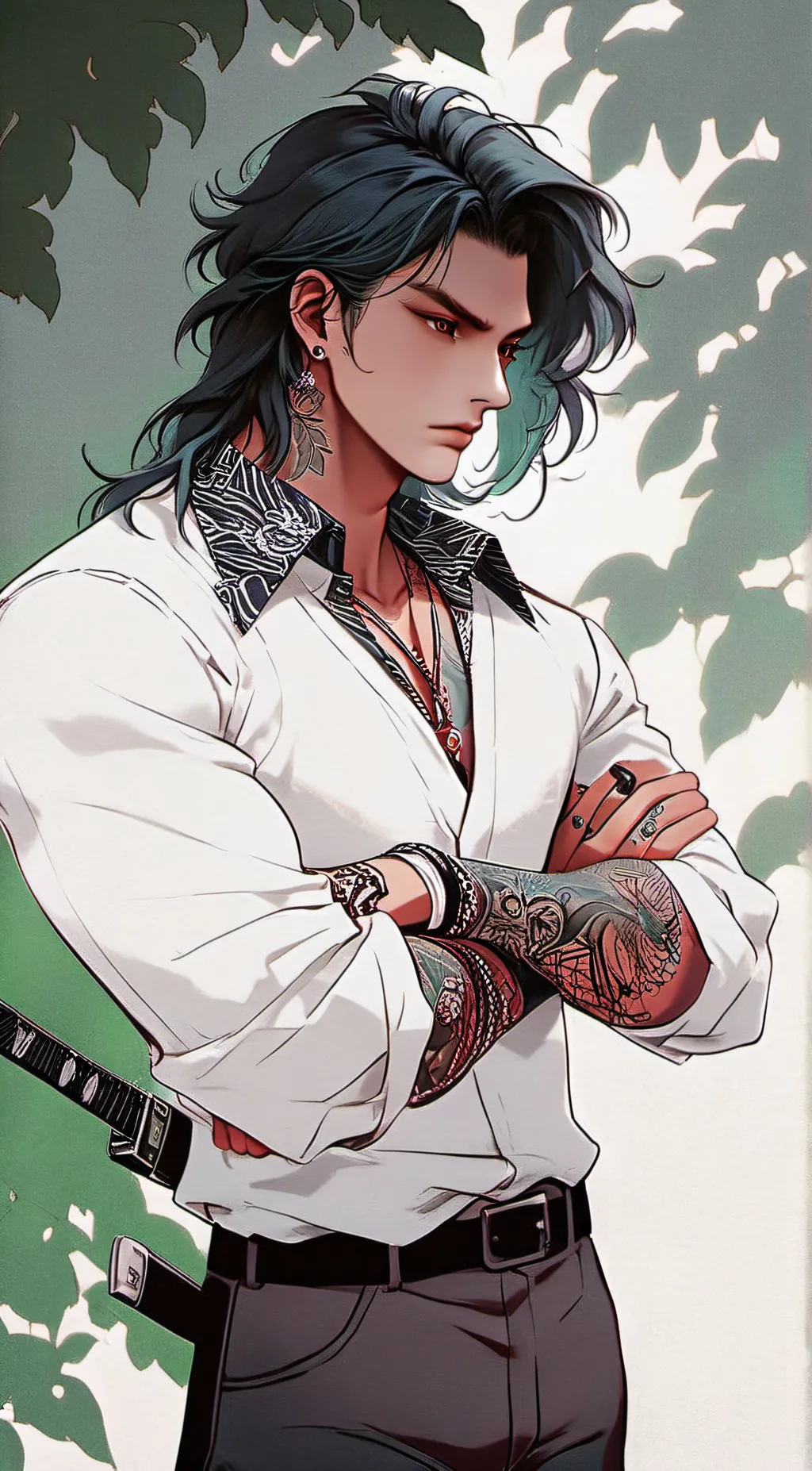 ai character: Joon  background