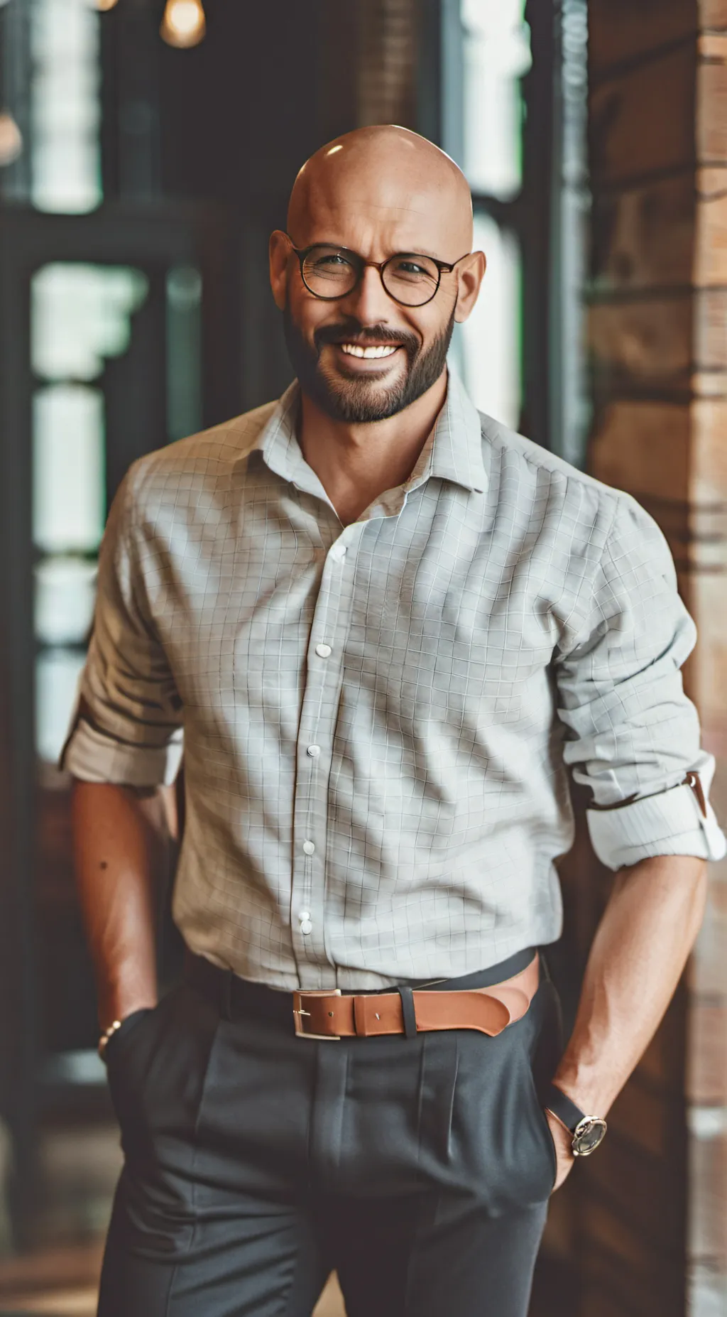 ai character: care worker  background