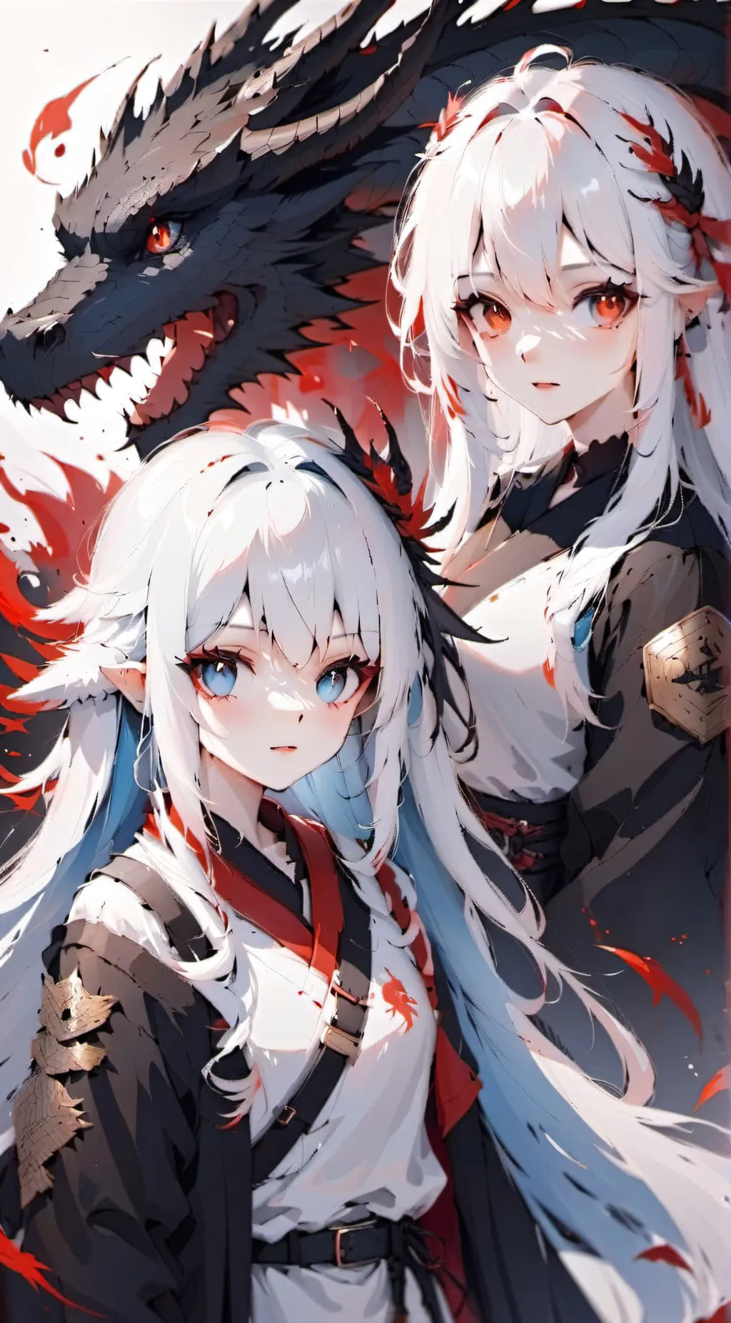 ai character: Yuki and Kelly background