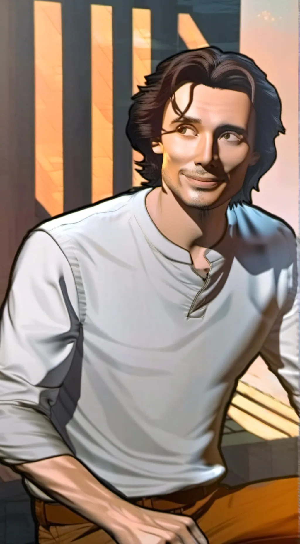 ai character: Timothee chalamet background