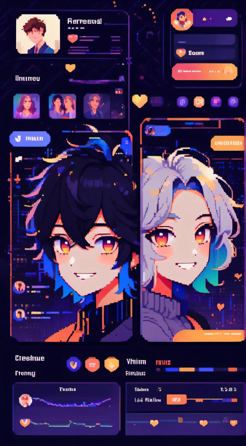 ai character: Rome X Pixie  background