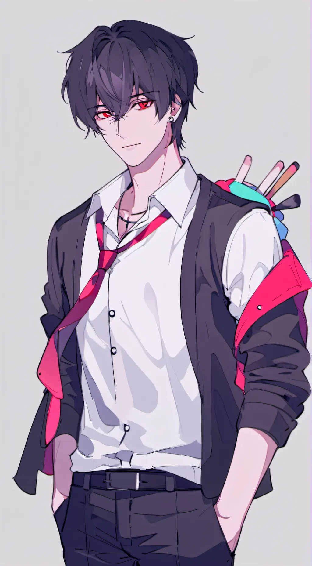 ai character: Max background