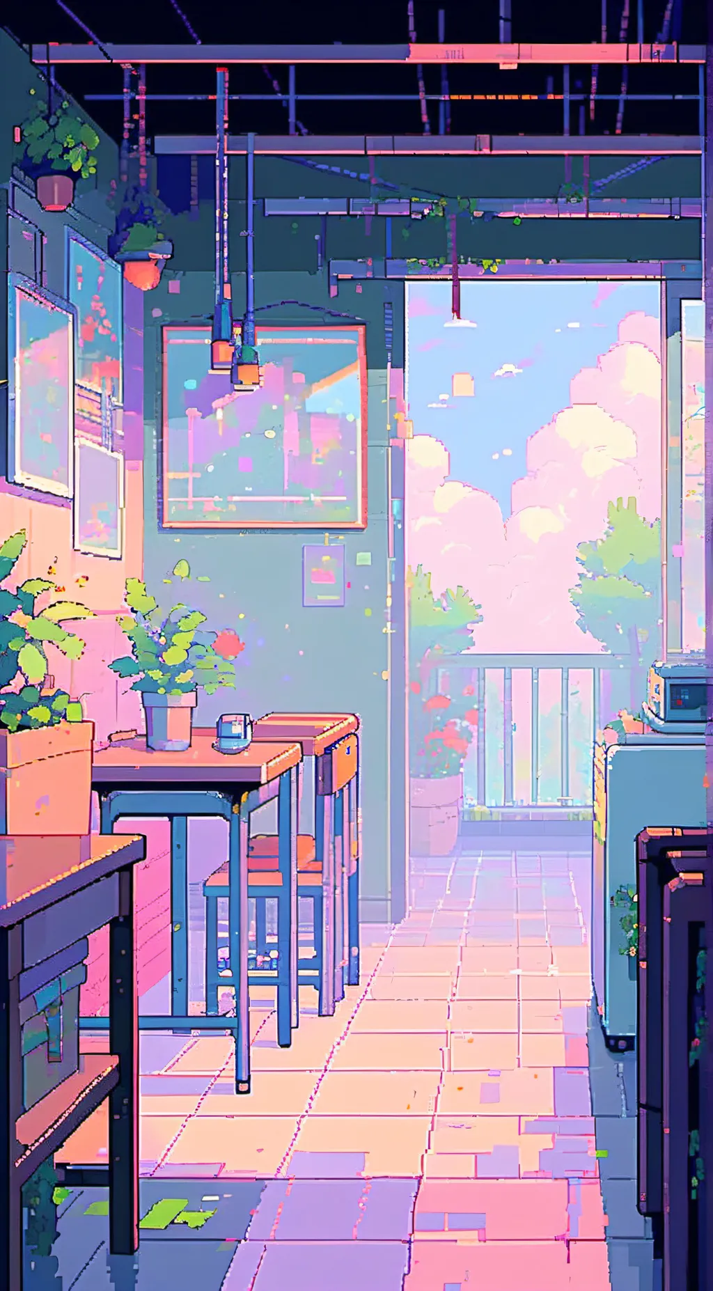 ai character: Magic school background