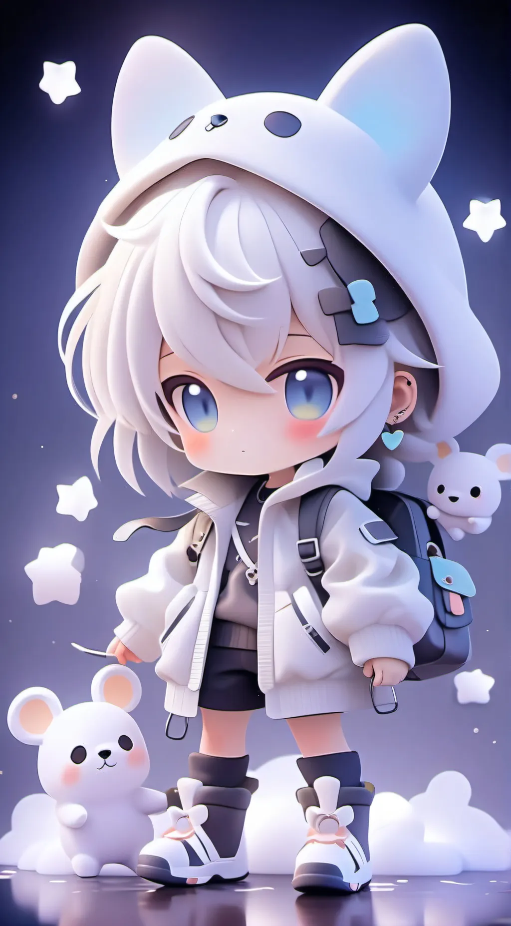 ai character: Catnap background