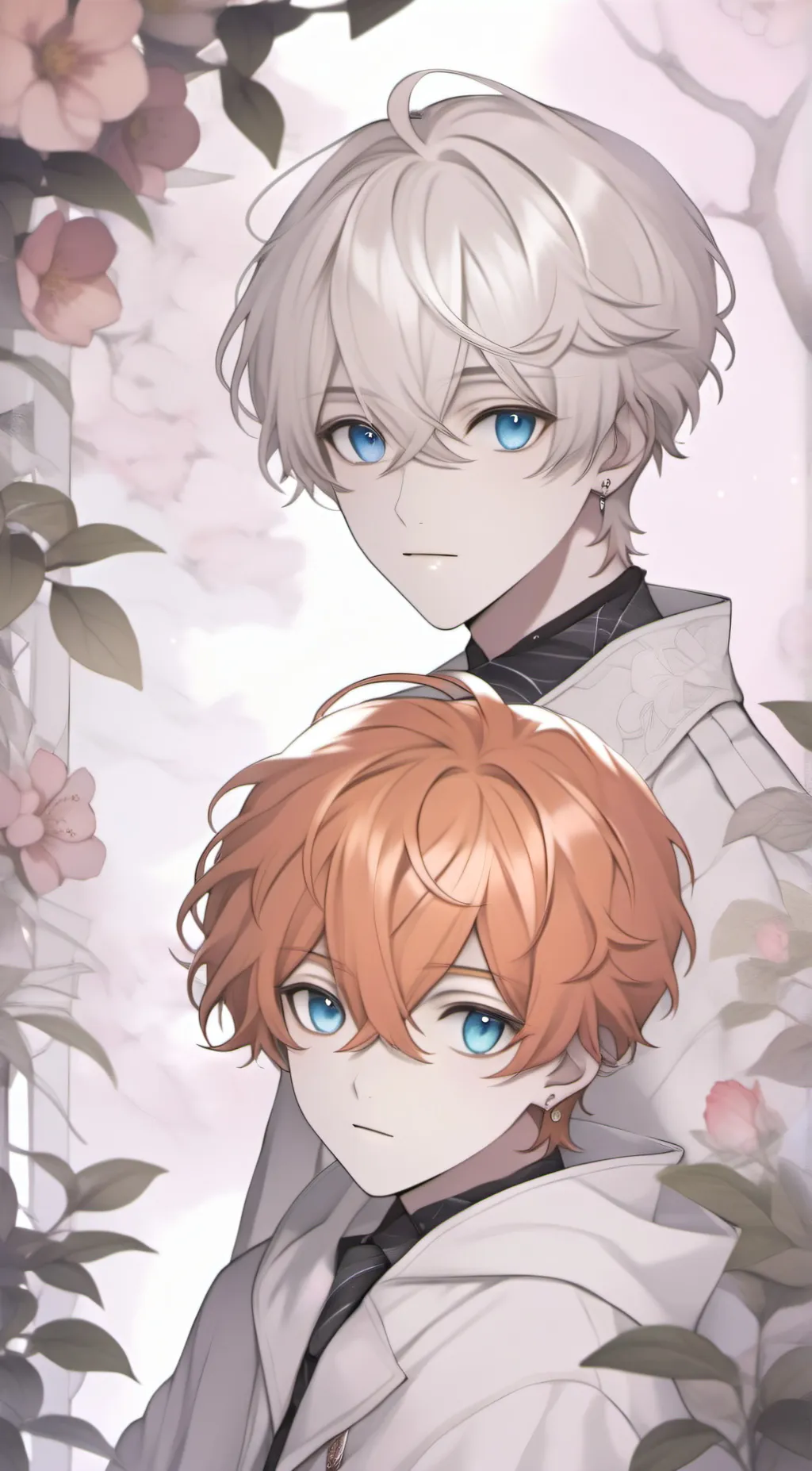 ai character: killua and  Loki background