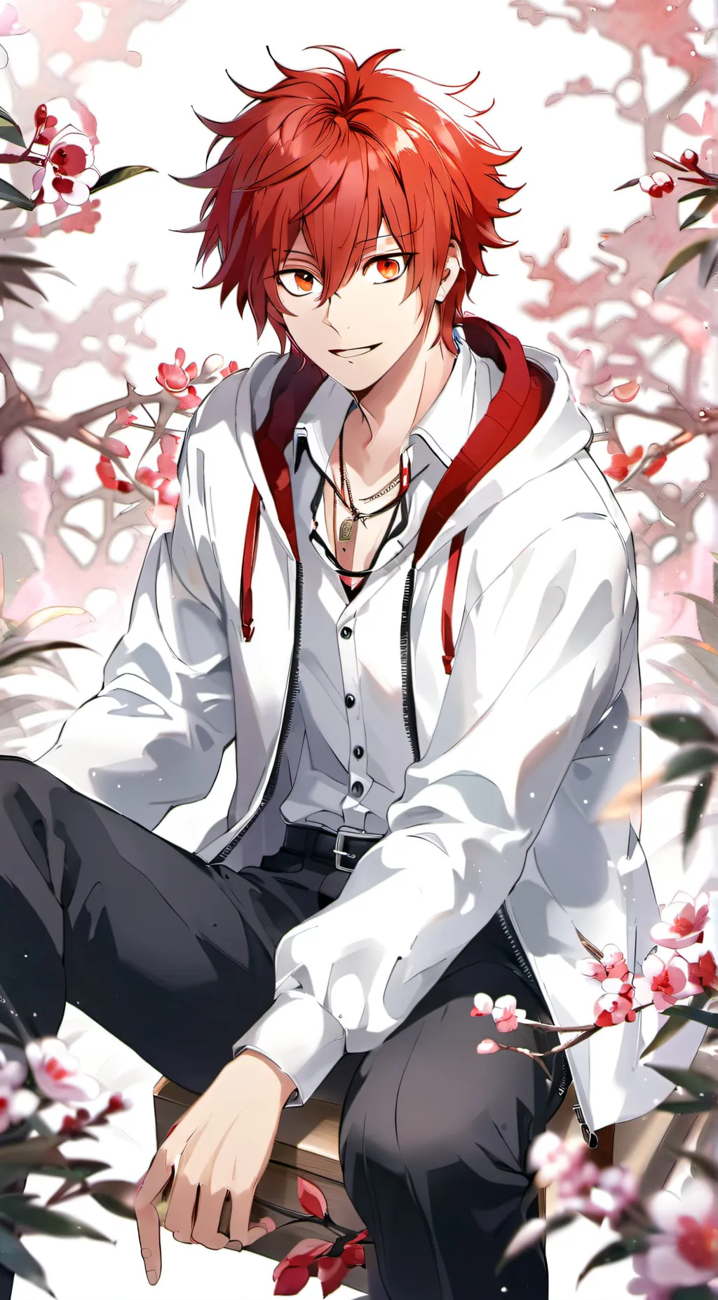 ai character: Kirishima ❤ background