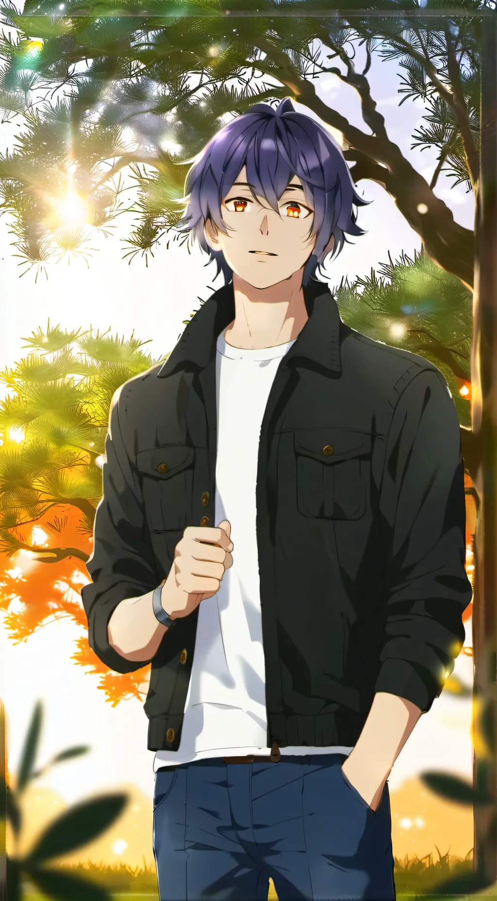 ai character: Travis background