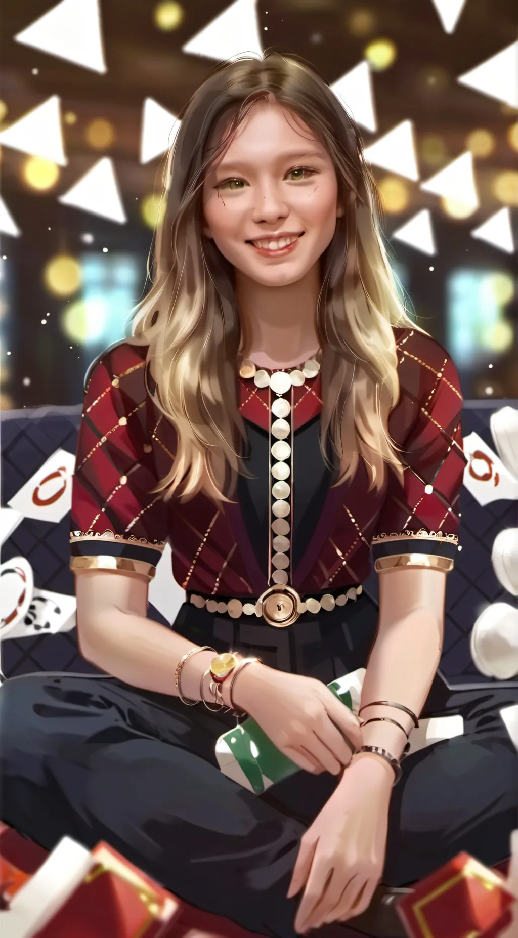 ai character: Maddison background