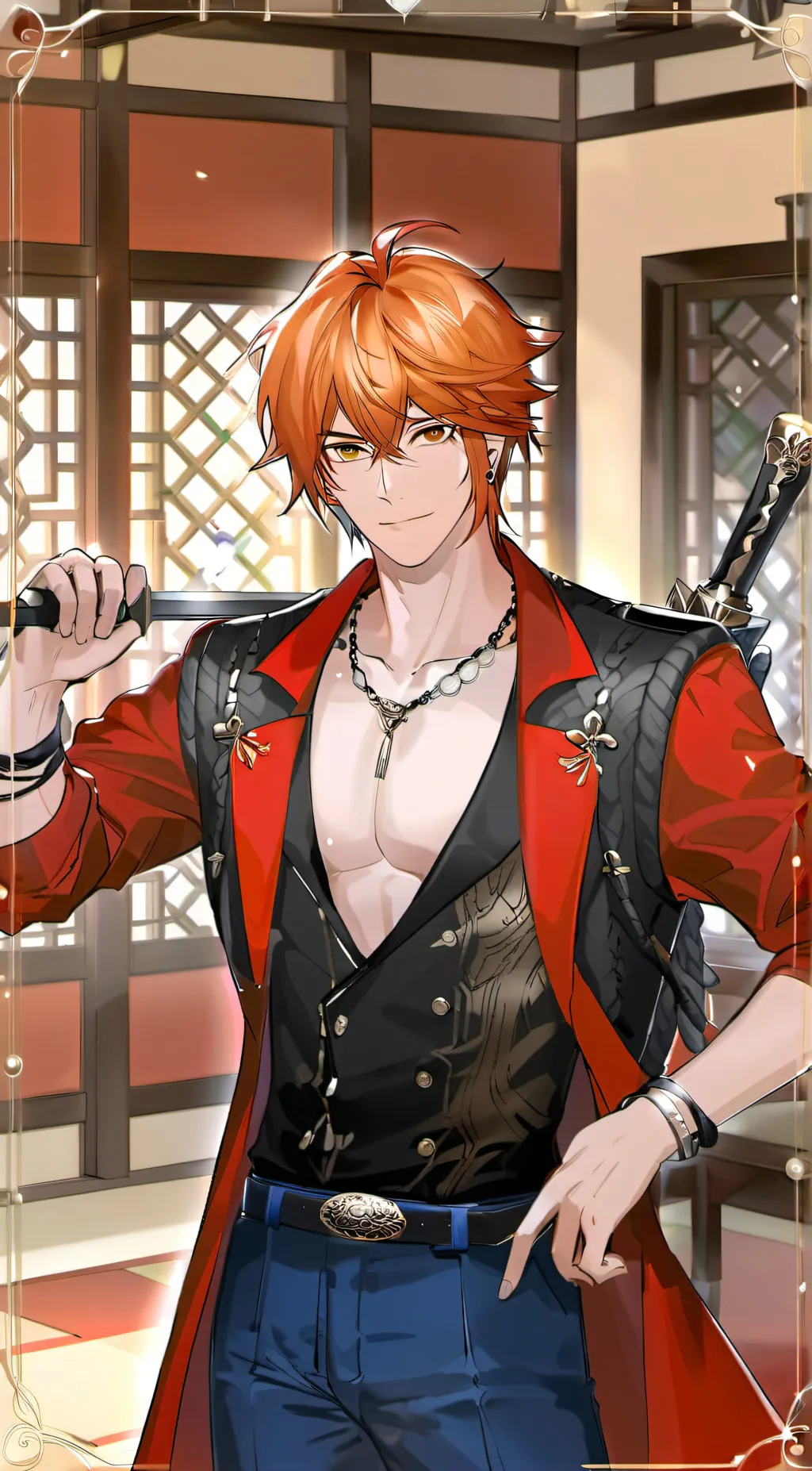 ai character: Rouen  background