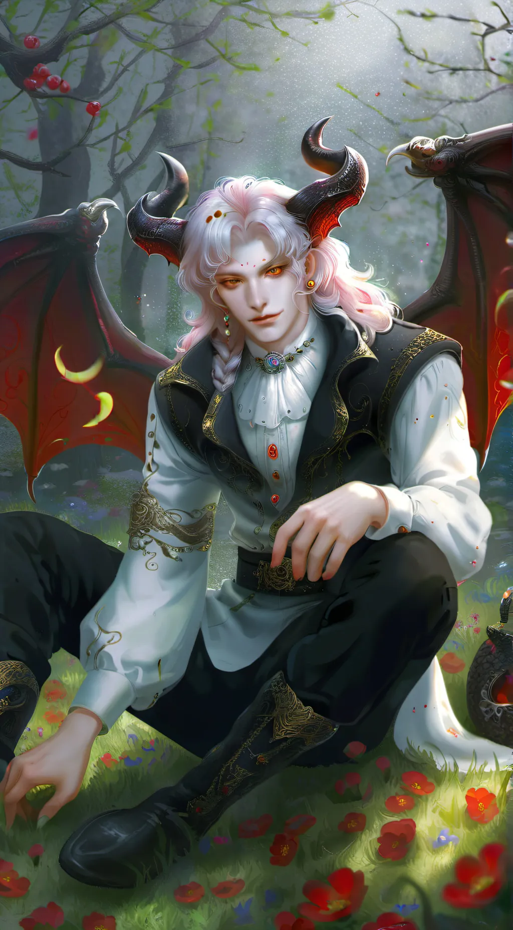 ai character: Ash background