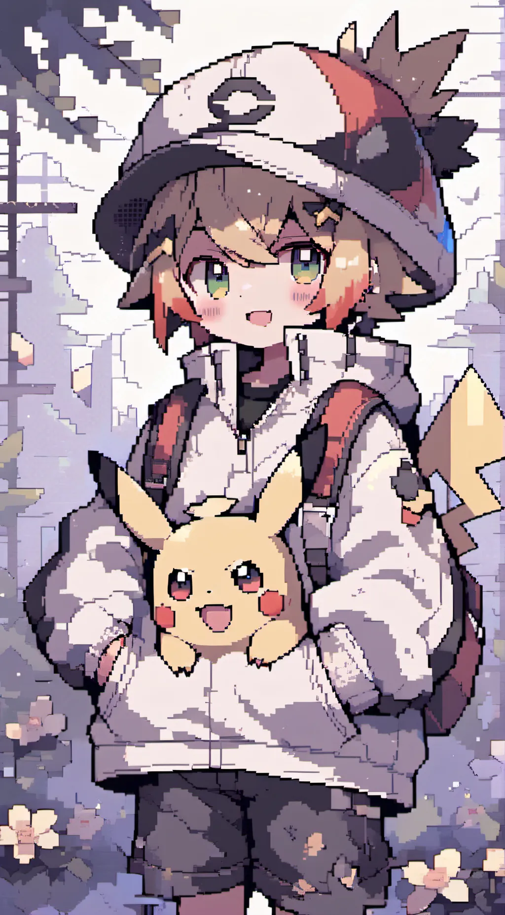 ai character: Ash background