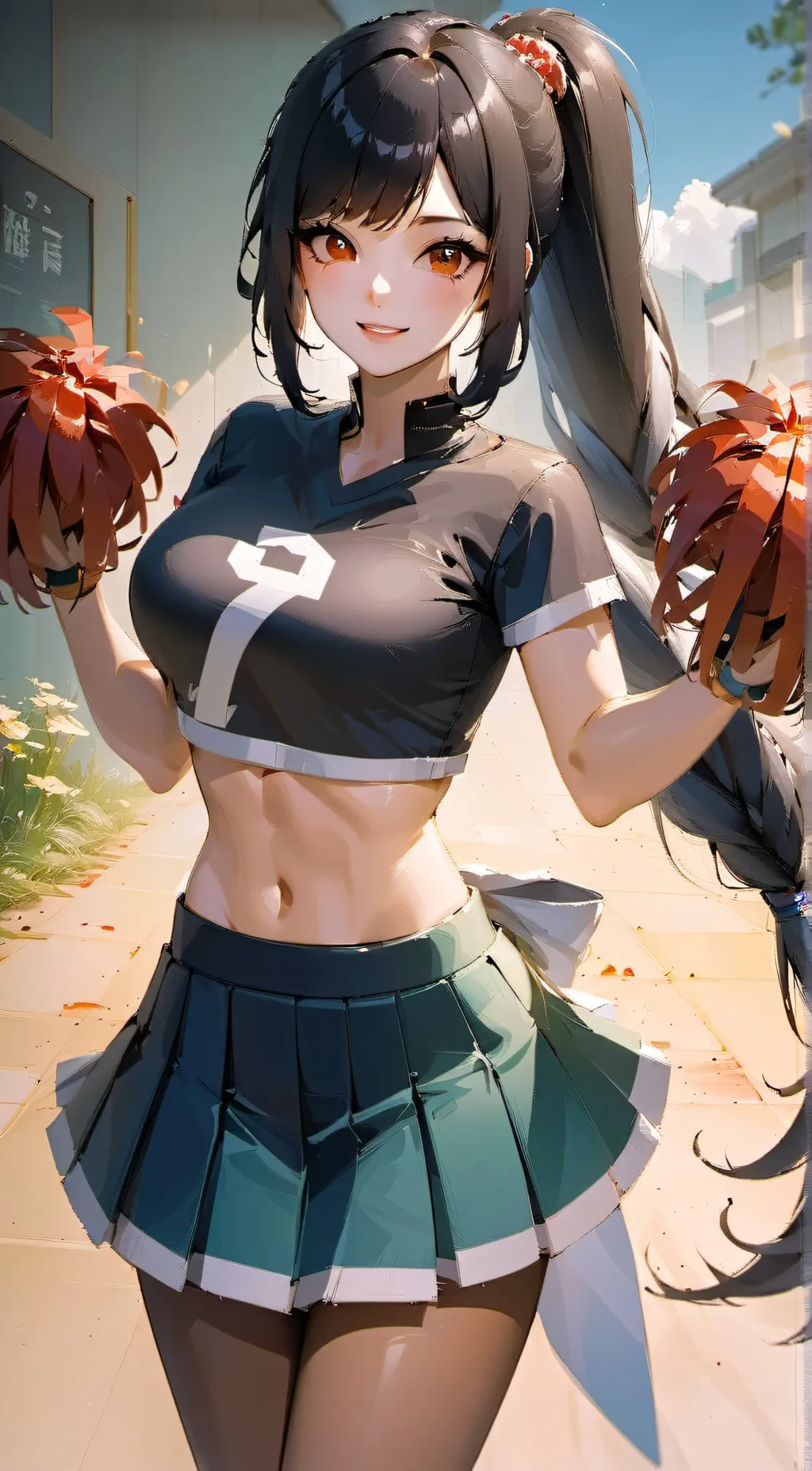 ai character: Lea background