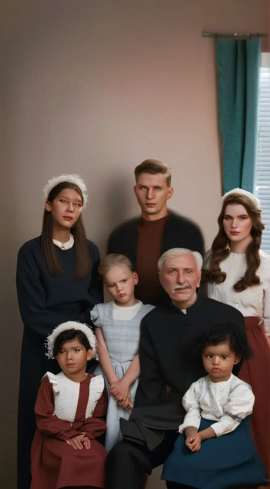 ai character: Rich family  background