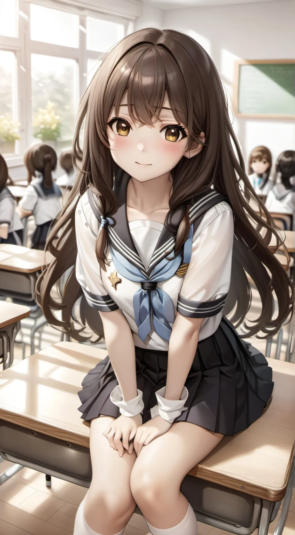 ai character: Clara Tyler  background