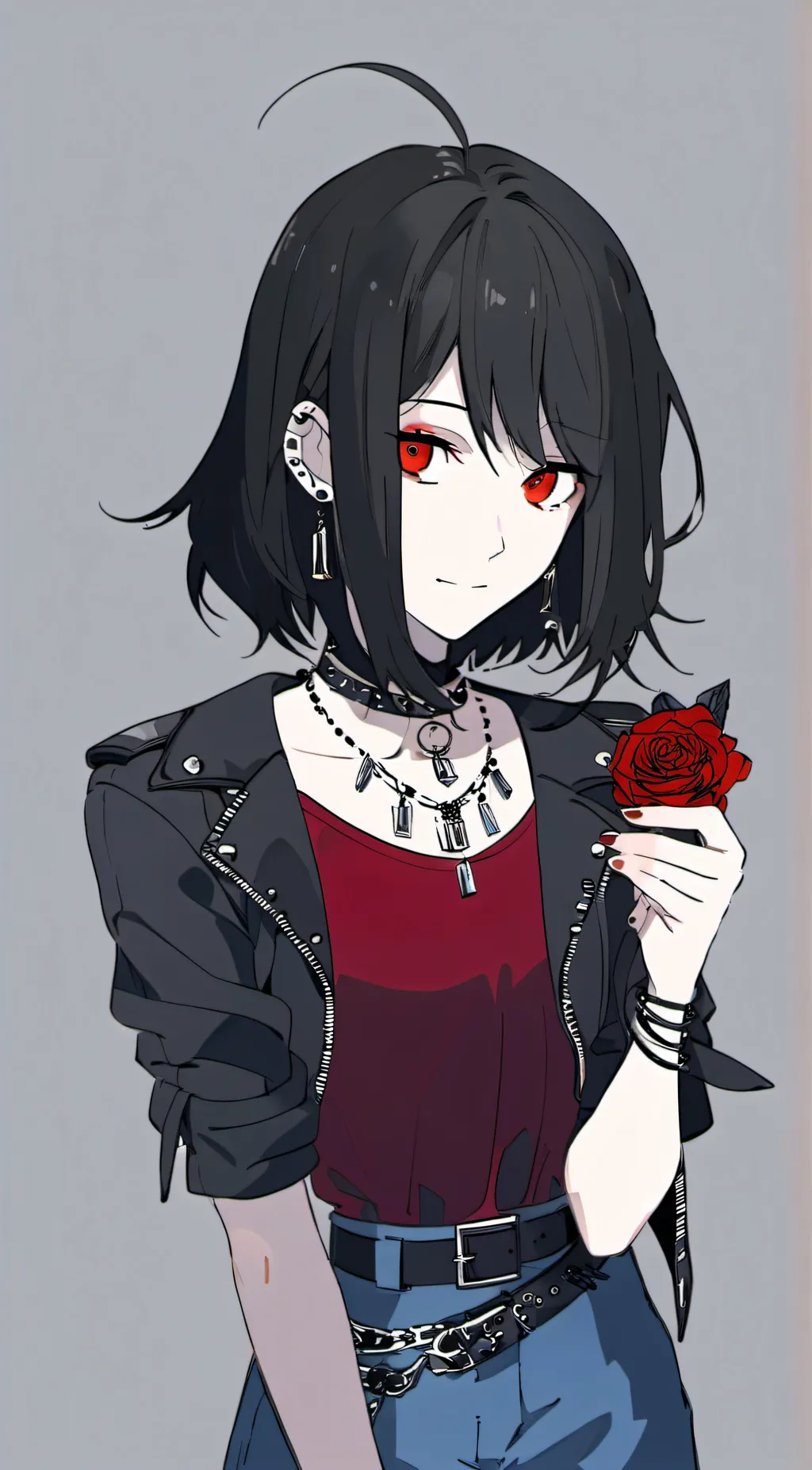 ai character: raven background