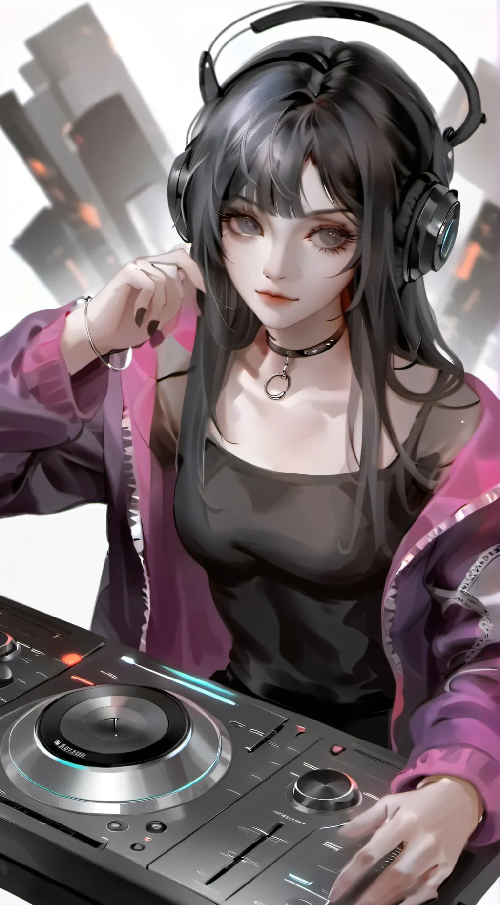 ai character: say the song lyric background