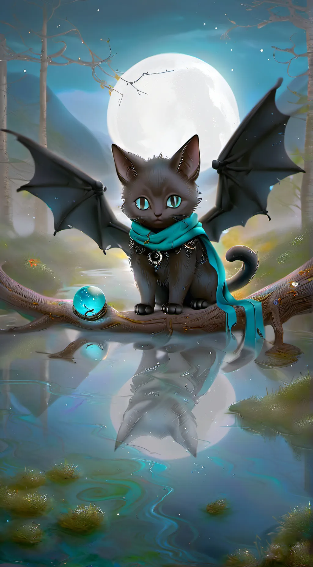 ai character: Ono Kitty background