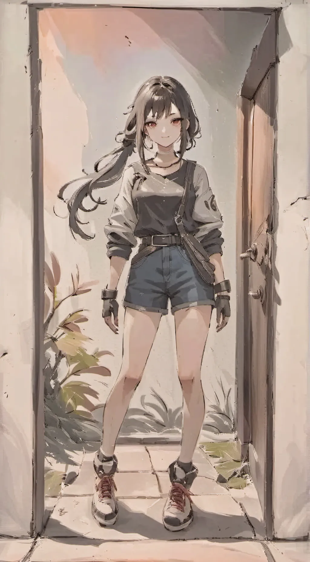 ai character: Mina background