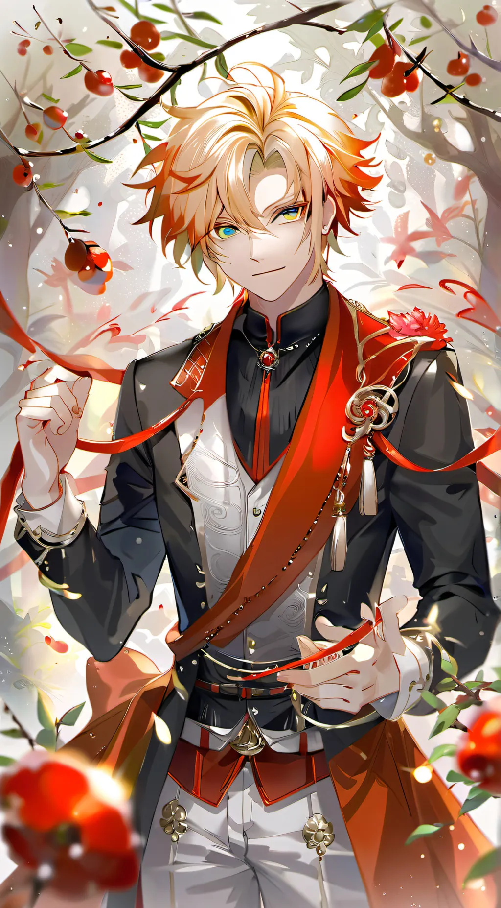 ai character: Bakugo background