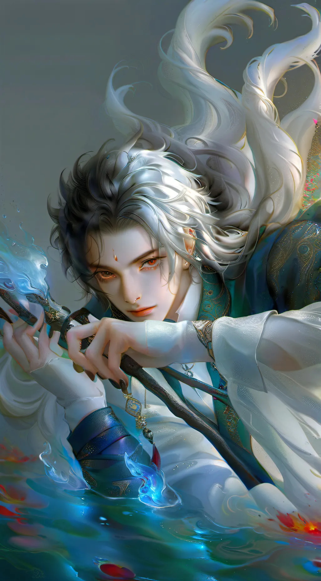 ai character: Team  background