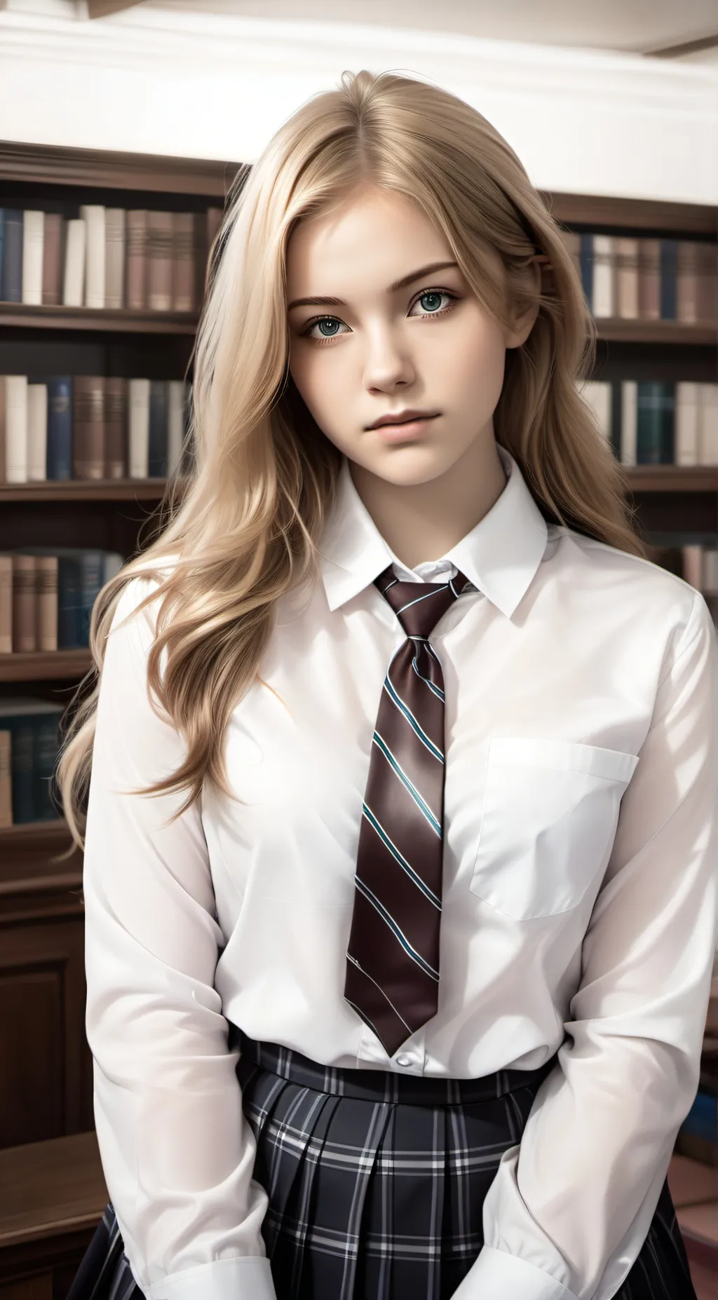 ai character: Aurora background