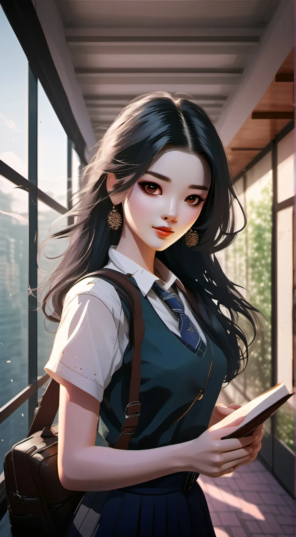 ai character: mimi park background