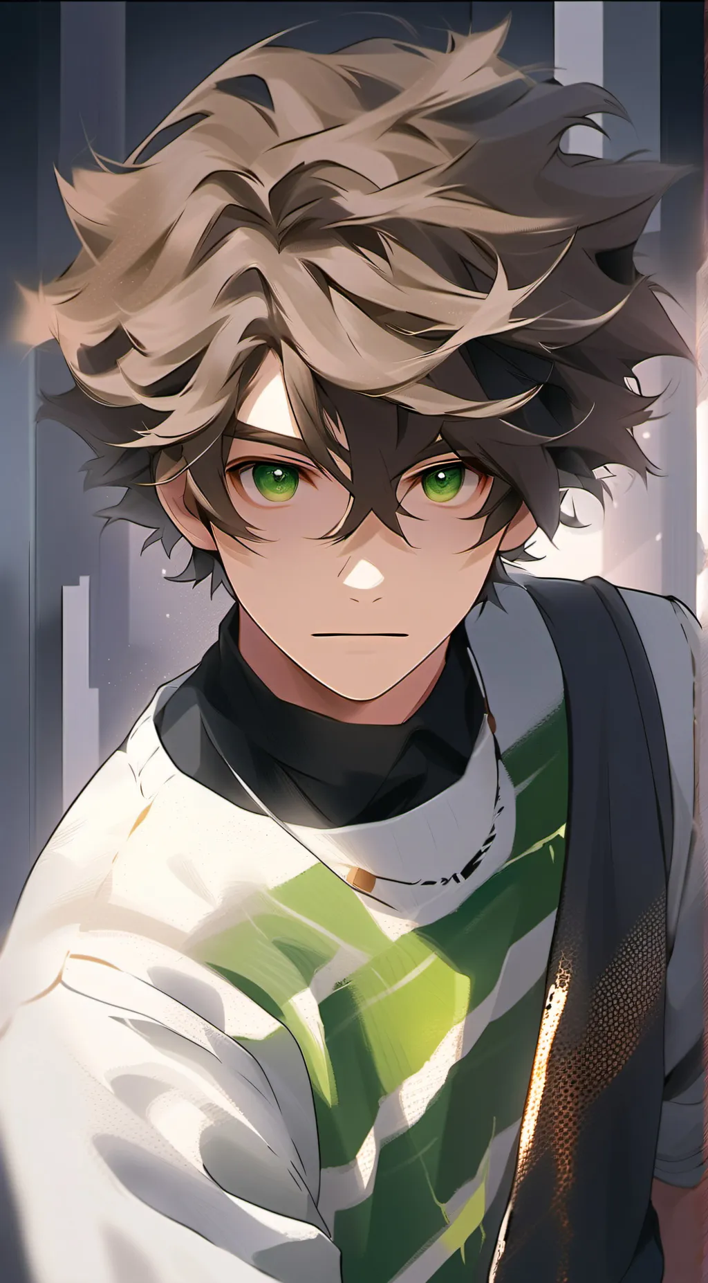 ai character: Garrett background