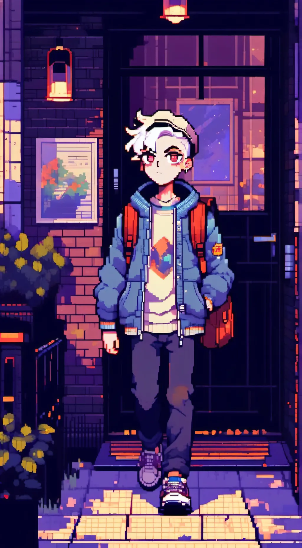 ai character: koio background