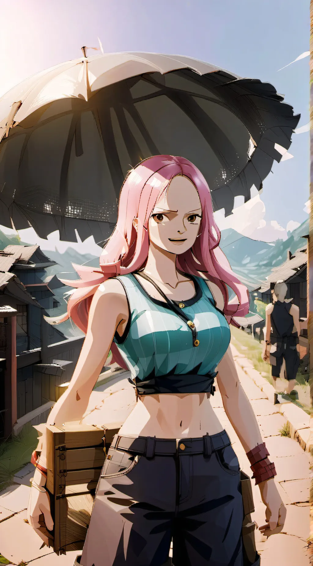 ai character: Jewel Bunny background