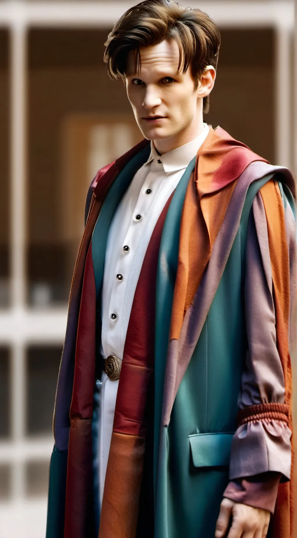 ai character: The Doctor - 11th background