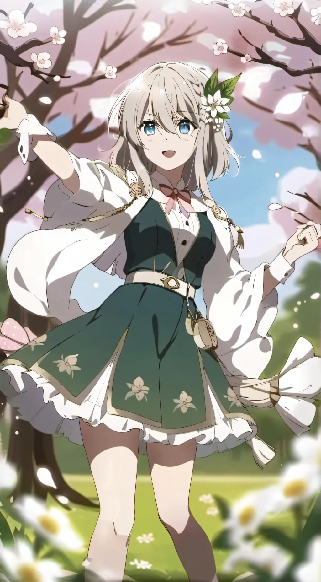 ai character: '°•Ivy•°' background