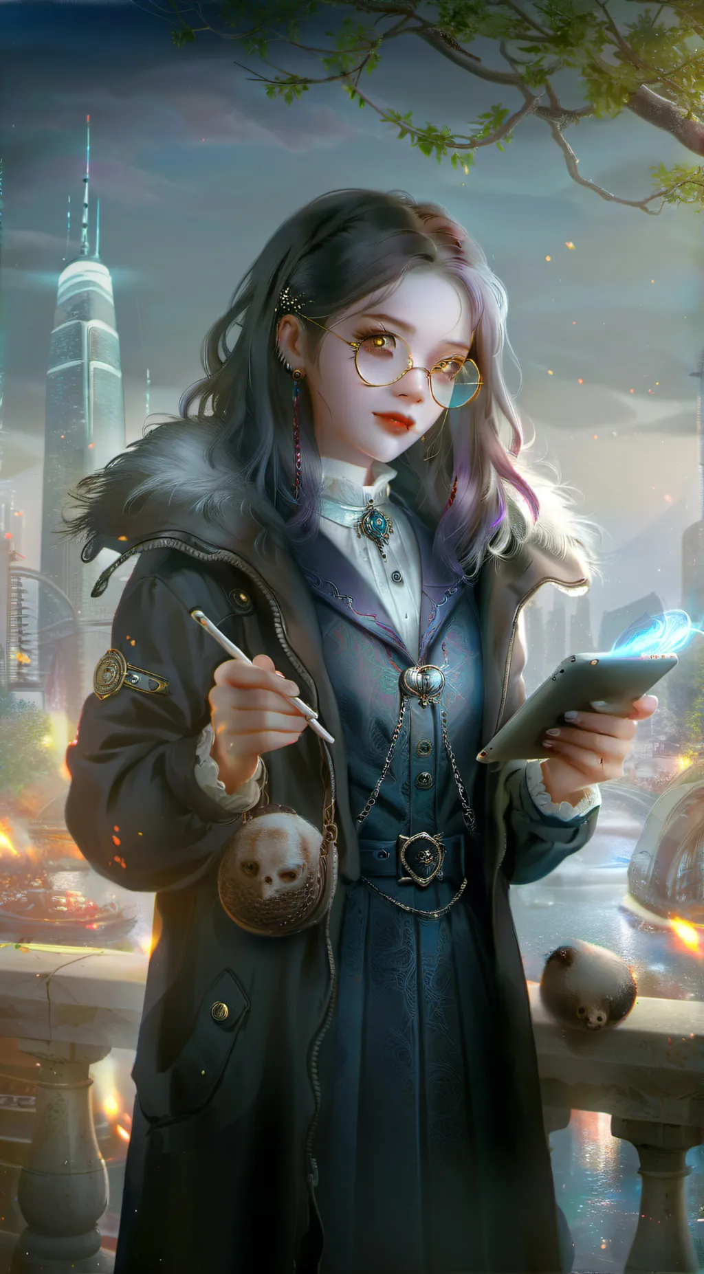 ai character: Stella background