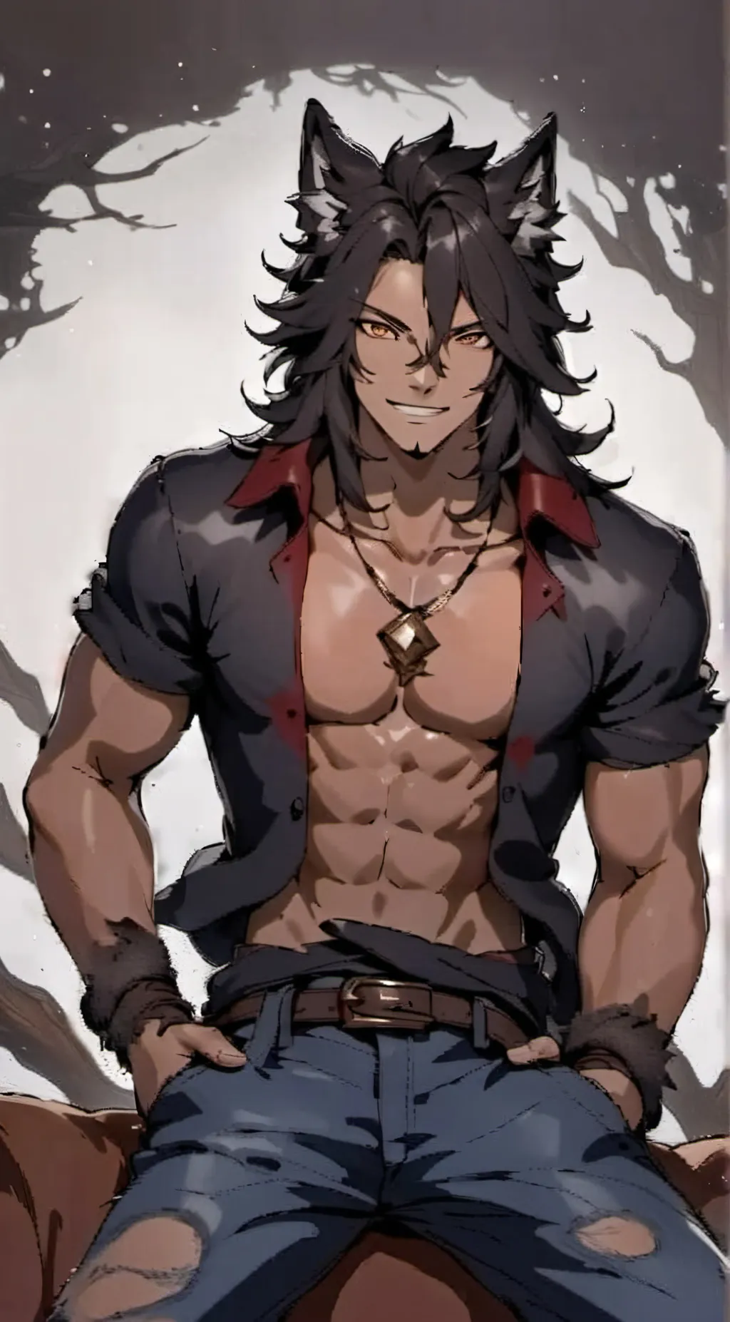 ai character: Darrow Thunderbran background