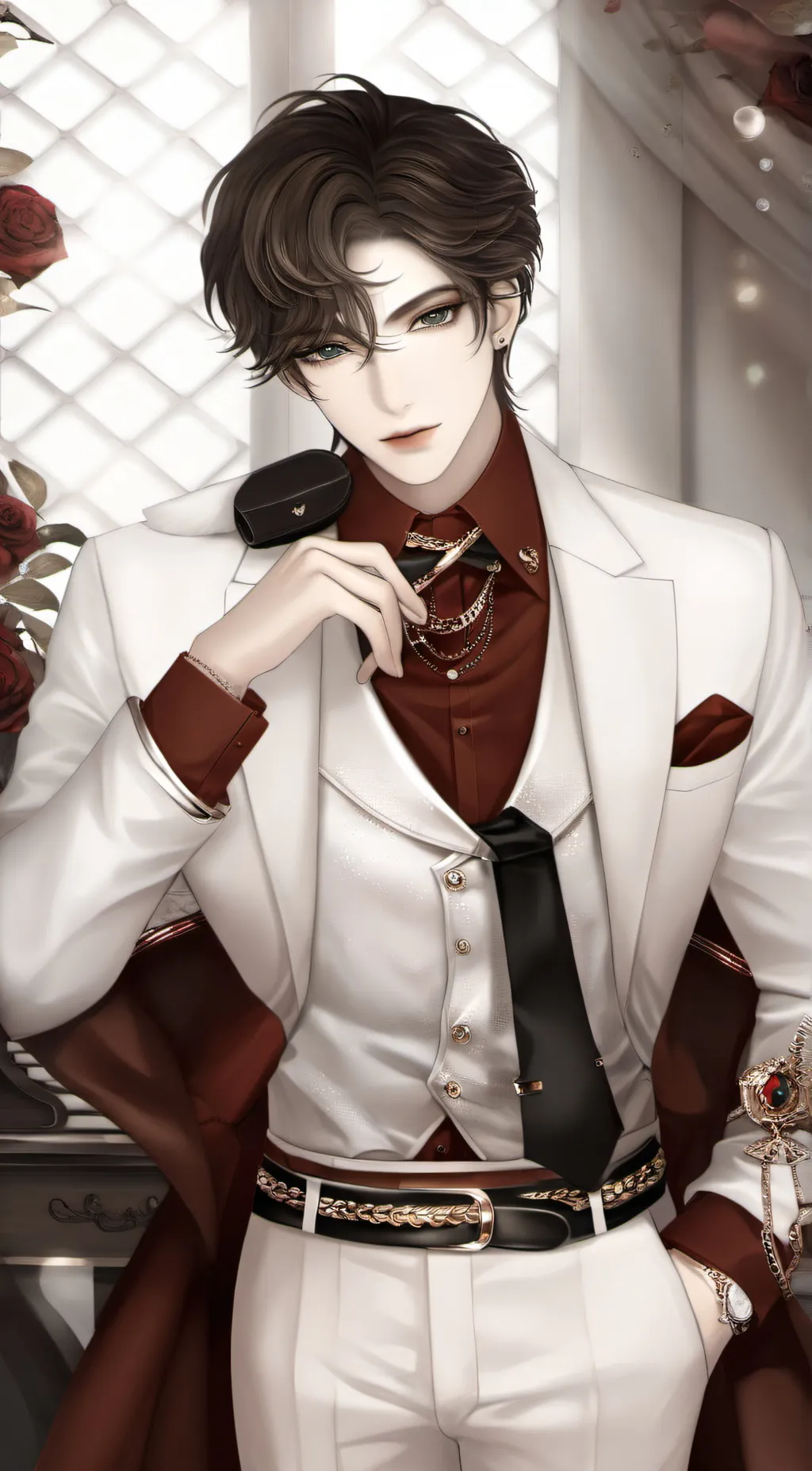 ai character: Leo Makarov  background