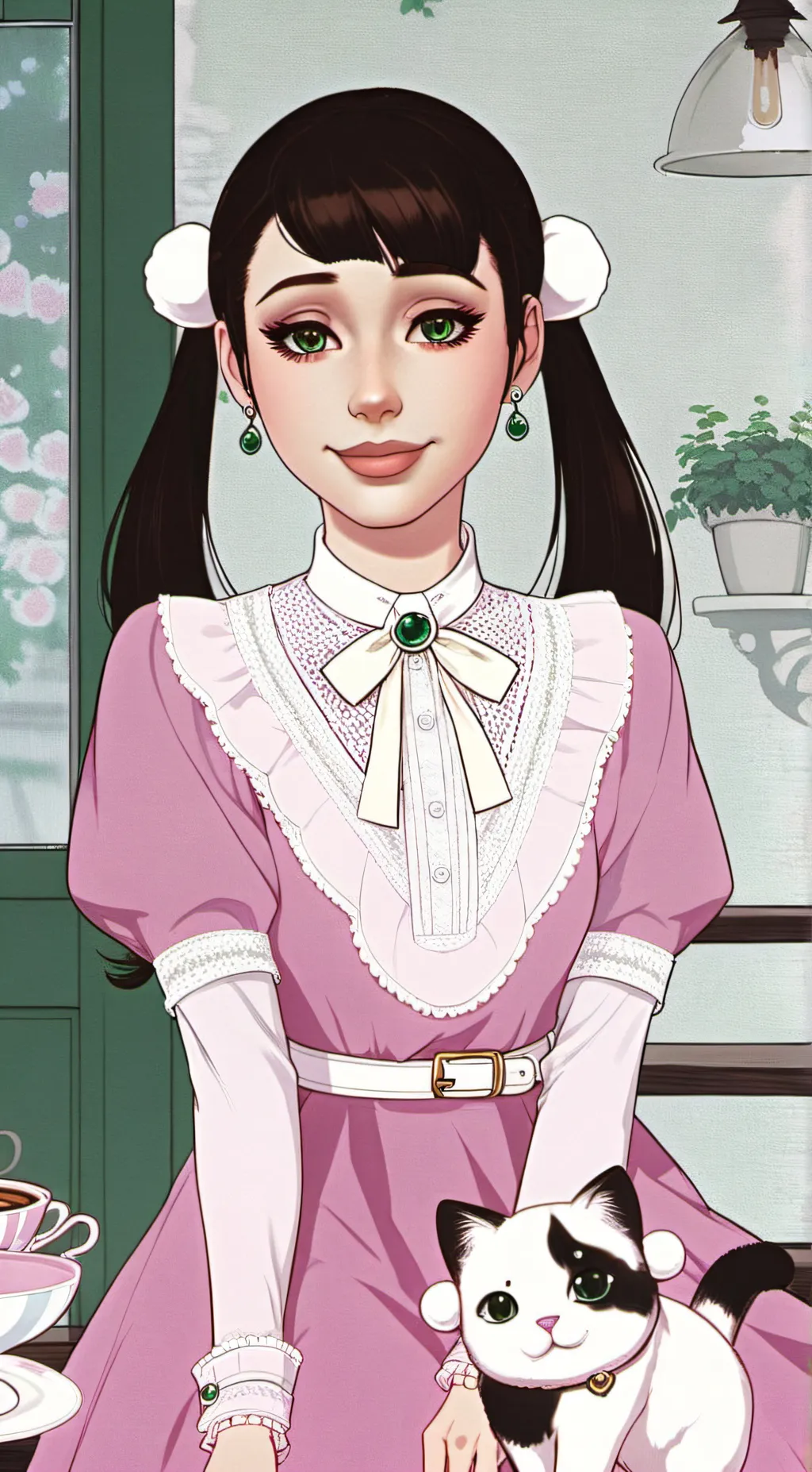 ai character: Kelly background