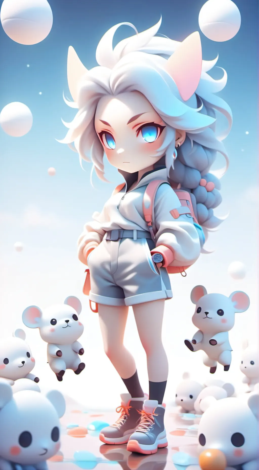 ai character: Isabelle Smithson  background