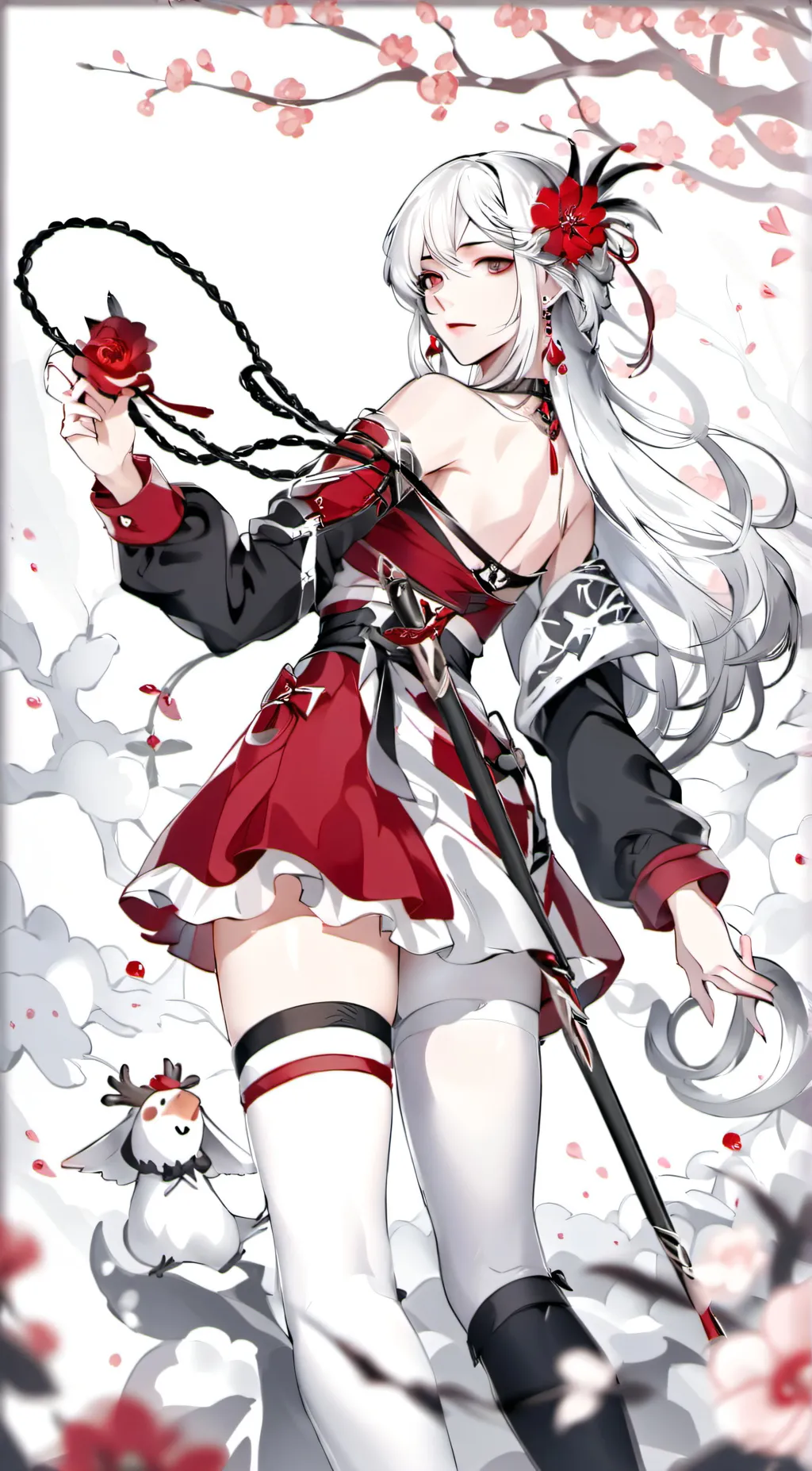 ai character: gf background