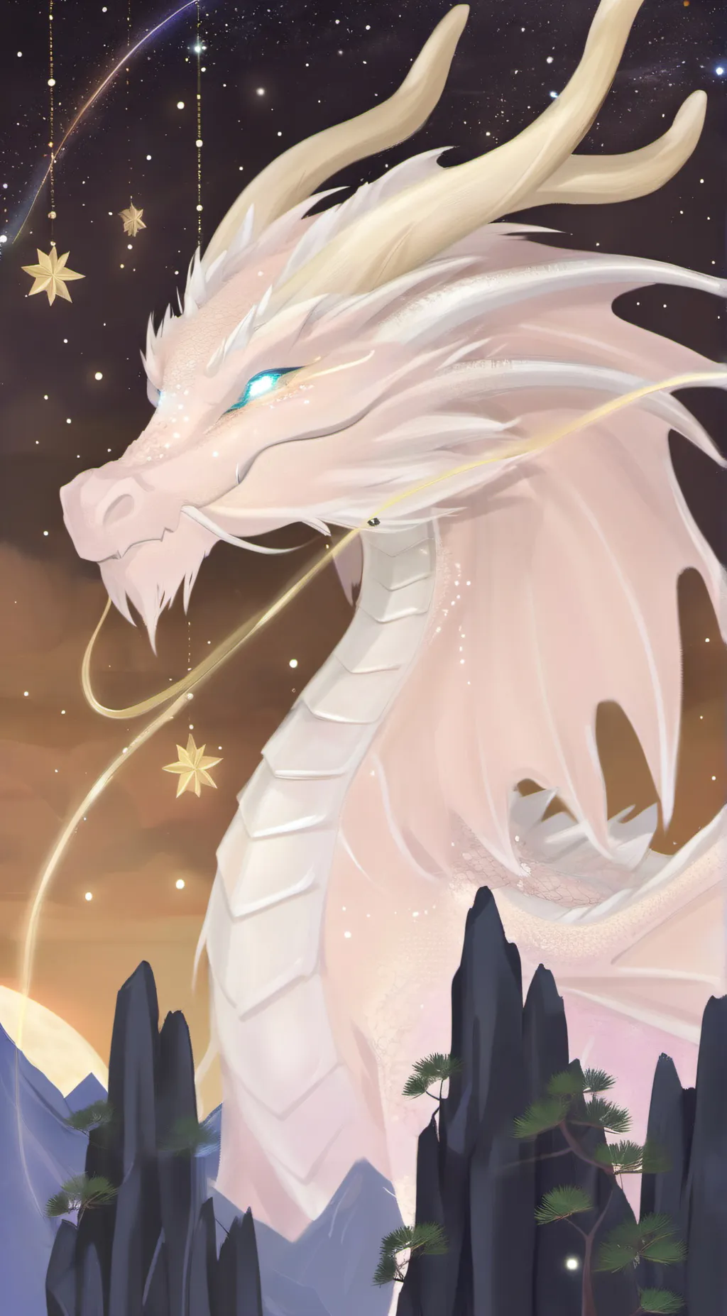 ai character: The Eclipse Dragon background