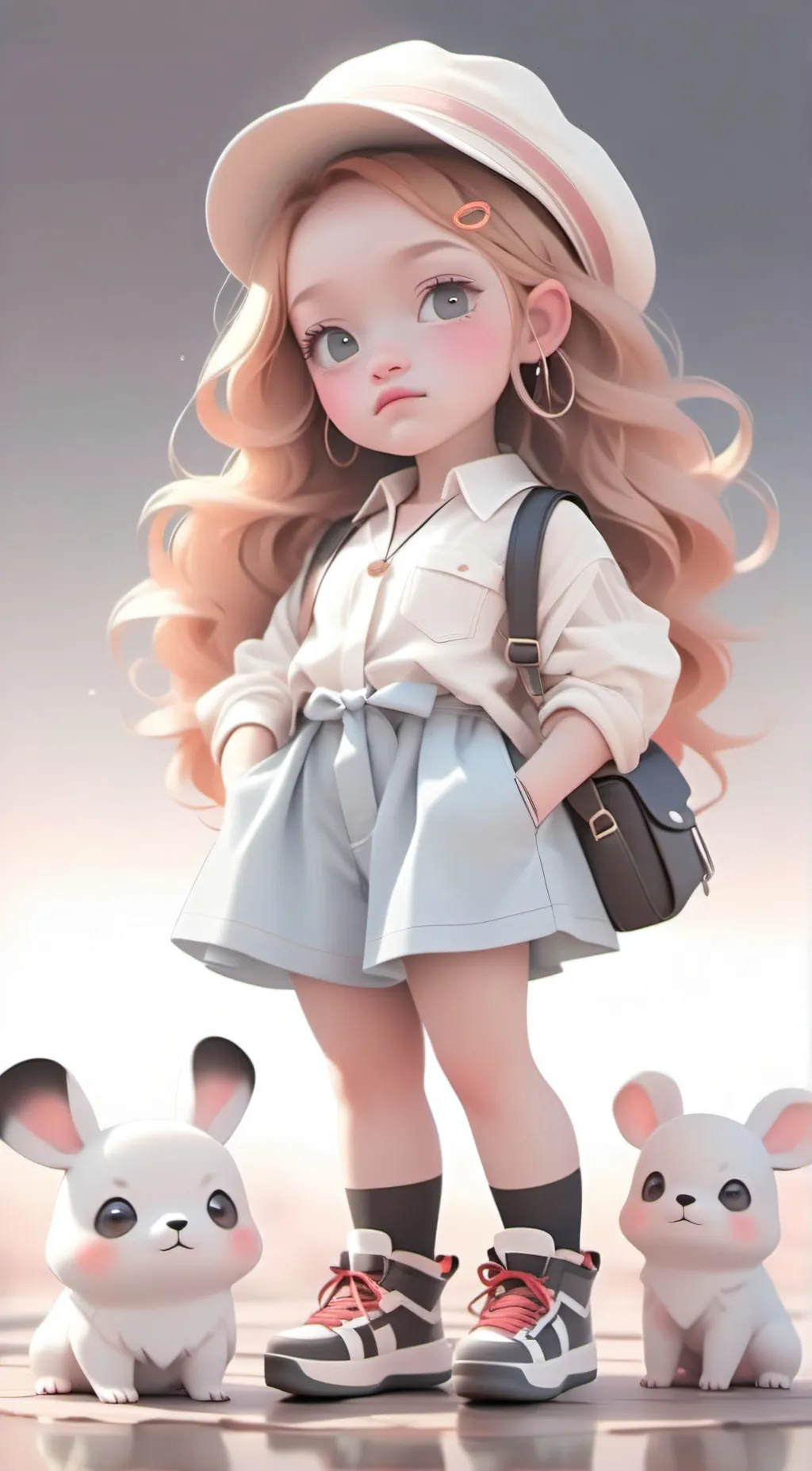 ai character: beary background